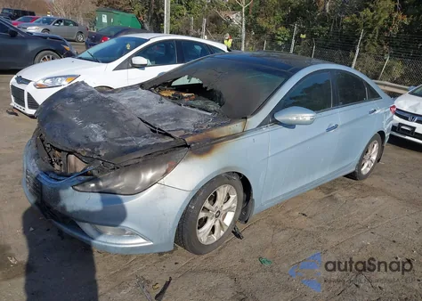 2012 Hyundai Sonata Limited из США, поврежденный, VIN 5NPEC4AC2CH498769